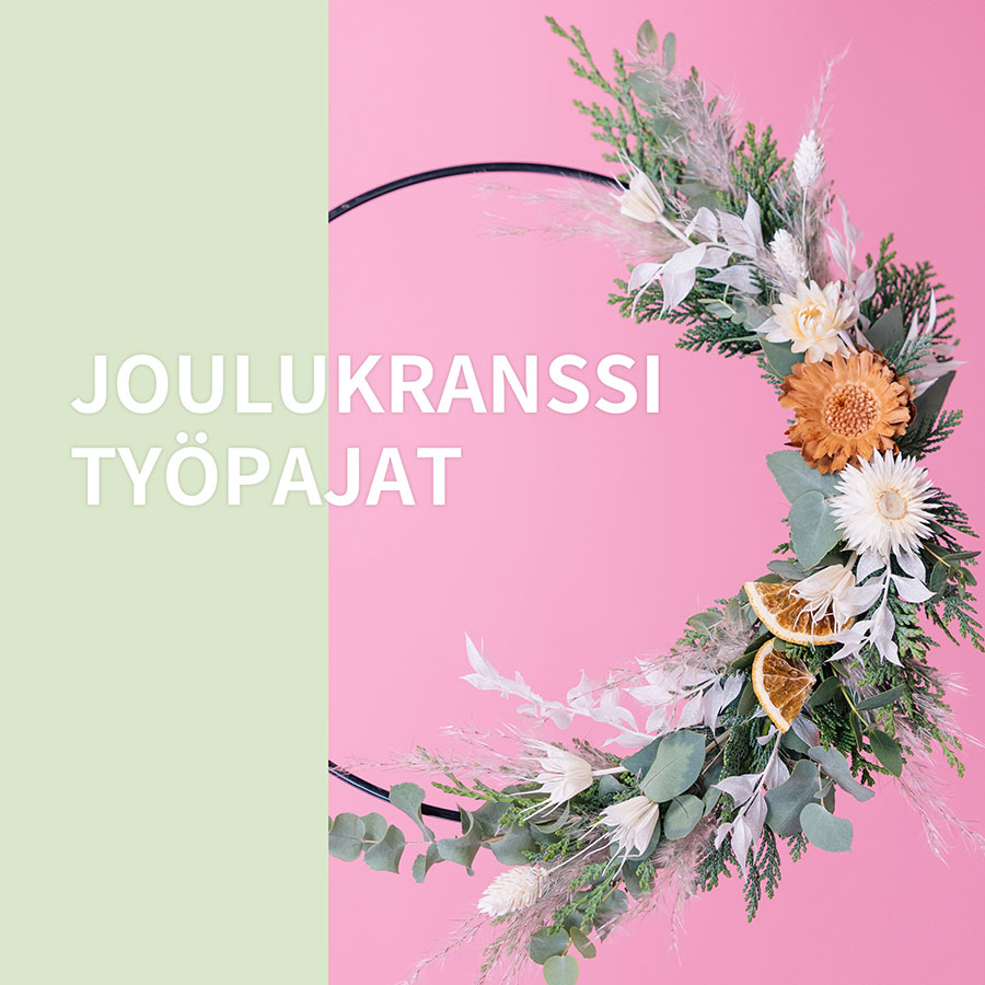 Joulukranssityöpaja